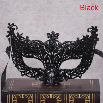 Silver Black Sexy Ladies Masquerade Party Eye Cover Lace Up Carnival Fancy Dress Costume Sexy Party Decor