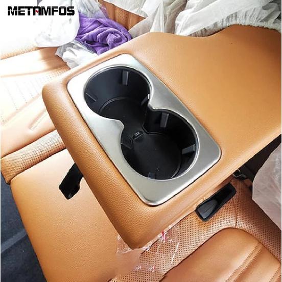 Rear Seat Cup Holder Water Bottle Frame Sticker For Ford Kuga Escape -  2024 Carbon Fiber Accessories Car Styling