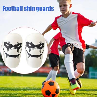 1 Paar Mini-Fußball-Schienbeinschoner, Cartoon-Design, rutschfest, für Kinder, Jugendliche, Erwachsene, Spieler, Miniatur-Schienbeinschoner, Protektoren, Fußballspiele, Schutzausrüstung