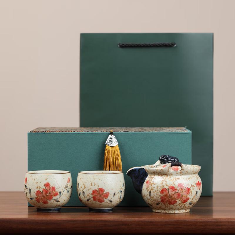 MULTIPOTENT Hand-Painted Pixiu Ceramic Tea Set