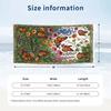 Butterflies Flowers Garden Theme Quick Dry Beach Towel Custom Name Text Print Large Sand Resistant Towel Beach Vacation