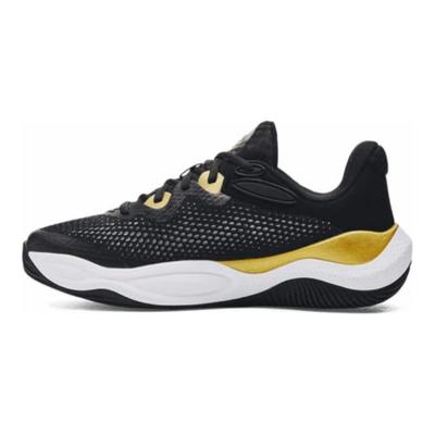 Curry Splash 24 AP Noir Or Baskets Unisexe Blanc 3027262-001
