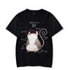 Top Men Women's T-shirt Cute Rat Printed Short Sleeve Male T-shirt Harajuku Fashion Couple Loose Street Style Y2K Tops Clothing#Color(1)