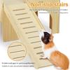 Large Guinea Pig Hideout, Upgraded Wooden Guinea Pig Castle with Guinea Pig Ramp, Easy To Assemble Guinea Pig House for Small Animal House Habitat or