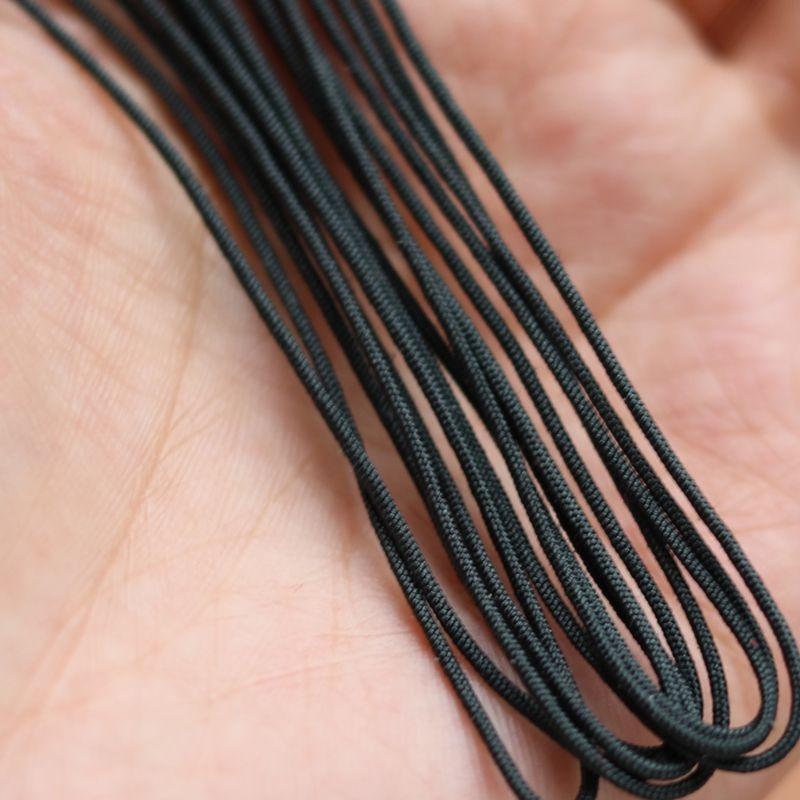 

1мм/1,5мм | 16-прядный шнур из шелковой нити тутового шелкопряда, шнур для переноски, плетеная веревка, шелковая коллекционная веревка, нить для изысканных украшений, нить из нефрита Luozidai is about 1.5 meters 1mm