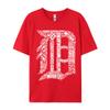 Unisex Tshirts Detroit D Summer Birthday Unisexs Tshirts Comfortable Combed Cotton T Shirt 3d Printed Top Tshirts