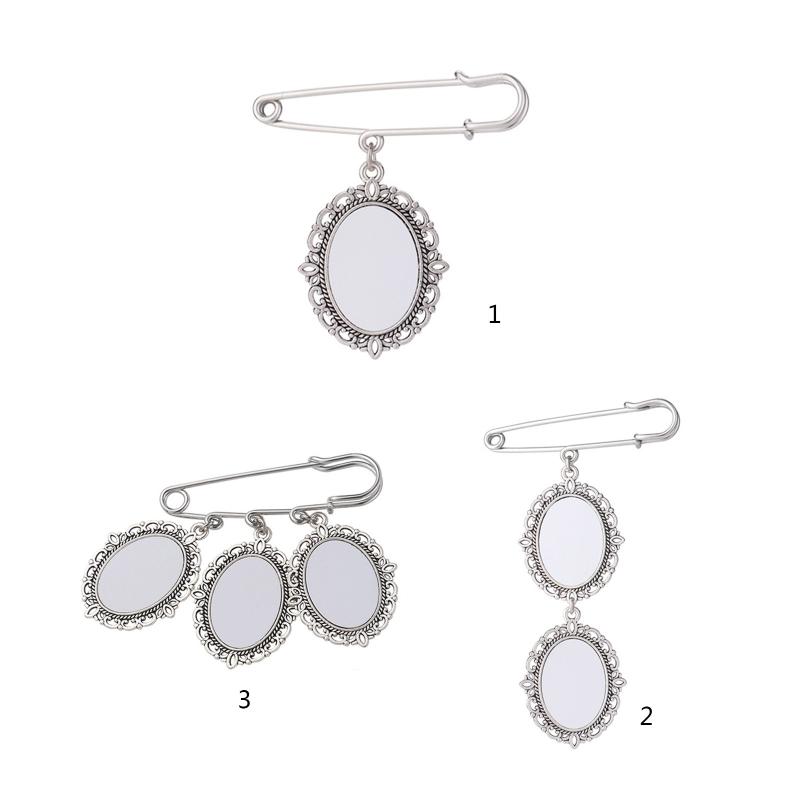 Wedding Bouquet Glamour Bridal Bouquet Photo Glamour Lace Oval Bridal Pendant Heat Transfer Photo Ornament Party Decor