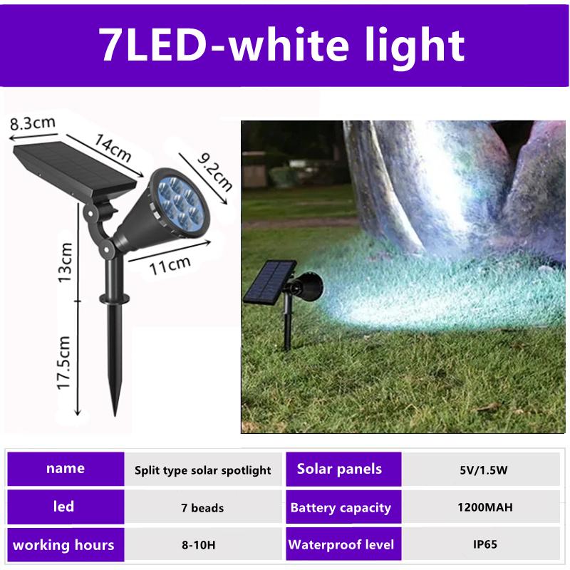 

Unique Design 18 Led Spot Light Waterproof Garden Led Solar Stake Spotlight For Pathway Landscape Lawn Outdoor Decor