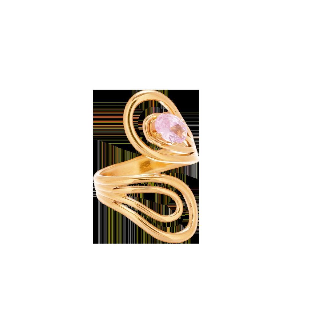 Damski Pierścionek Kwadratowy Pusty ze Stali Nierdzewnej i Cyrkonii – Luksusowa, Nowoczesna Biżuteria dla Modnej Elegancji.