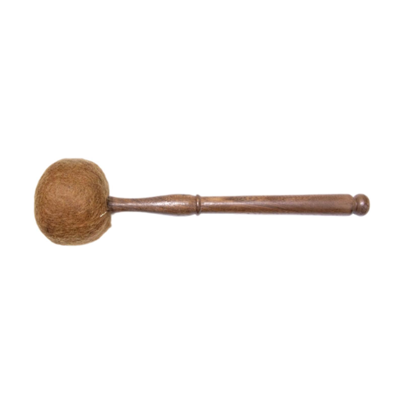 

Professional Sound Bowl Mallet Multipurpose Wood Handle Buddhism Chanting Tool коричневый