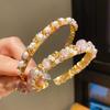 Vintage Palace Style Jewelry With 18k Gold Plated Zircon And Freshwater Pearl For Elegant Women