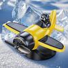 ABS Material Pilot Car Decoration Solar Propeller Ornament