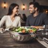2 Stück Edelstahl Salat-Reisschüssel 12-20cm Koreanische Edelstahl Schüssel Küchengeschirr Hitzebeständige Suppen-Ramen Schüssel