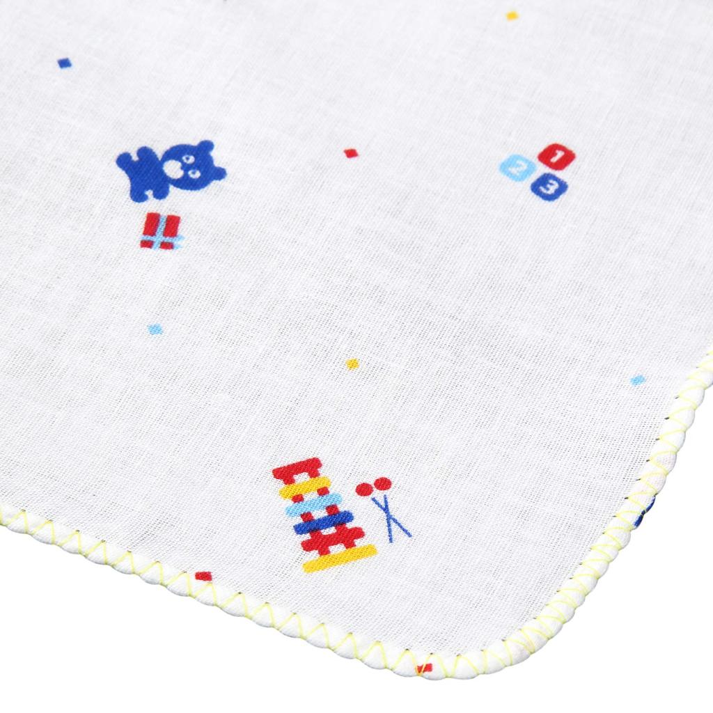 Isamu Shokai Cotton Gauze Bath Toy Made In 65cm X 110cm 100% Towel, Pattern, Japan,