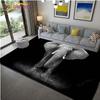 Animal Elephant Home Decor Bathroom and Living Room Soft Rugs Carpets for Living Room Rug for Kitchen Floor Mat Bedroom Mat