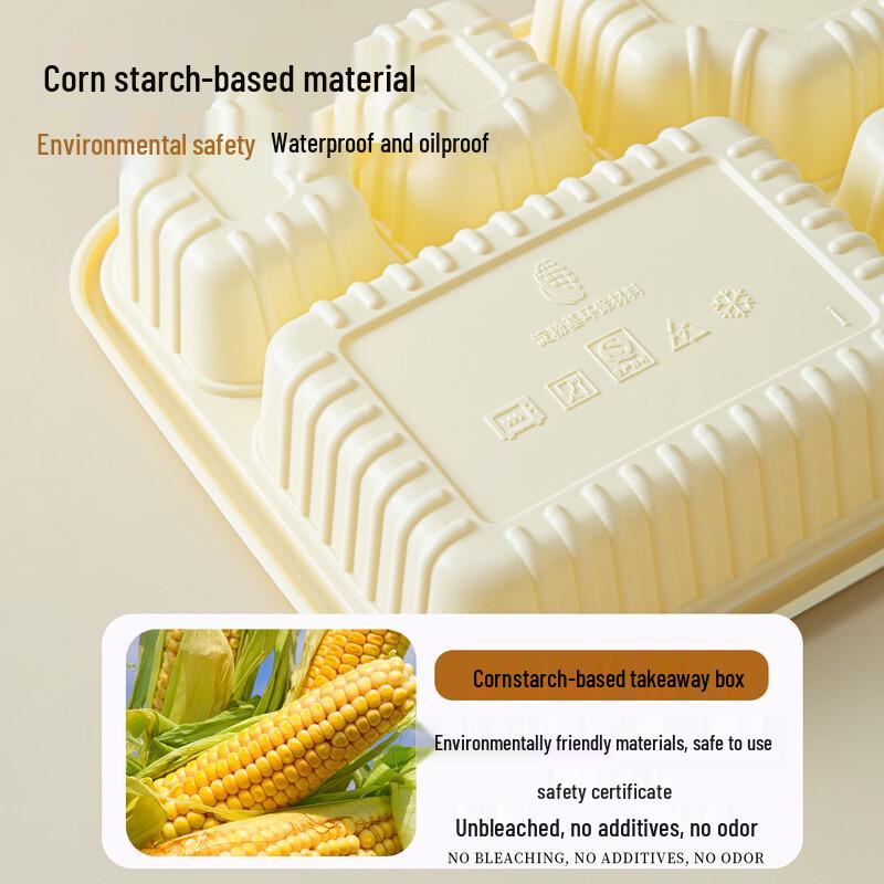 Degradable Corn Starch Disposable Lunch Box
