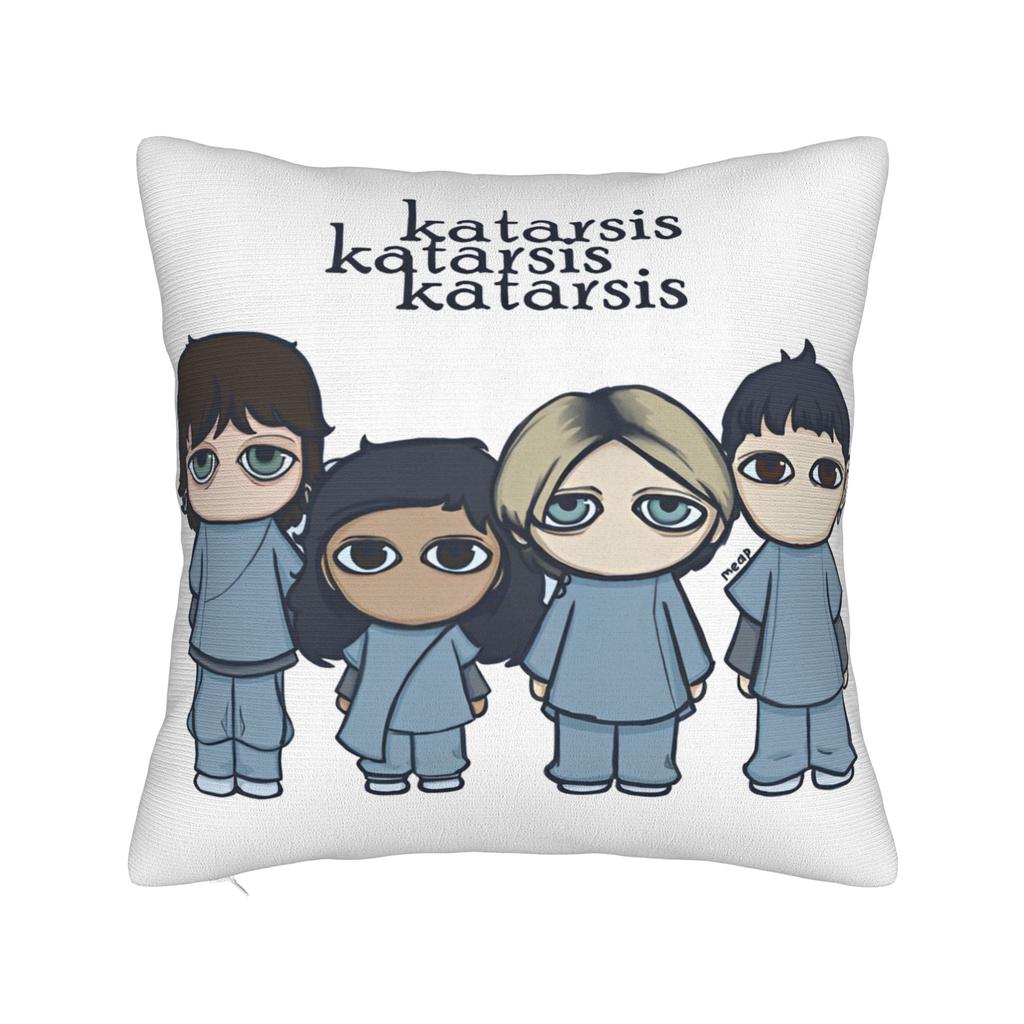 Trendy Home Katarsis band Decor Pillowcases Accessories Pillow Covers Zipper Multi Size