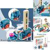 Multicolored Domino Train Set With Sound For Kids Educational Building Toys