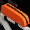 Bike Top Tube Bag Reflective Cycling Pouch Top Tube Riding Bag Cycling Accessories Pouch for Road Bikes Mountain Bikes