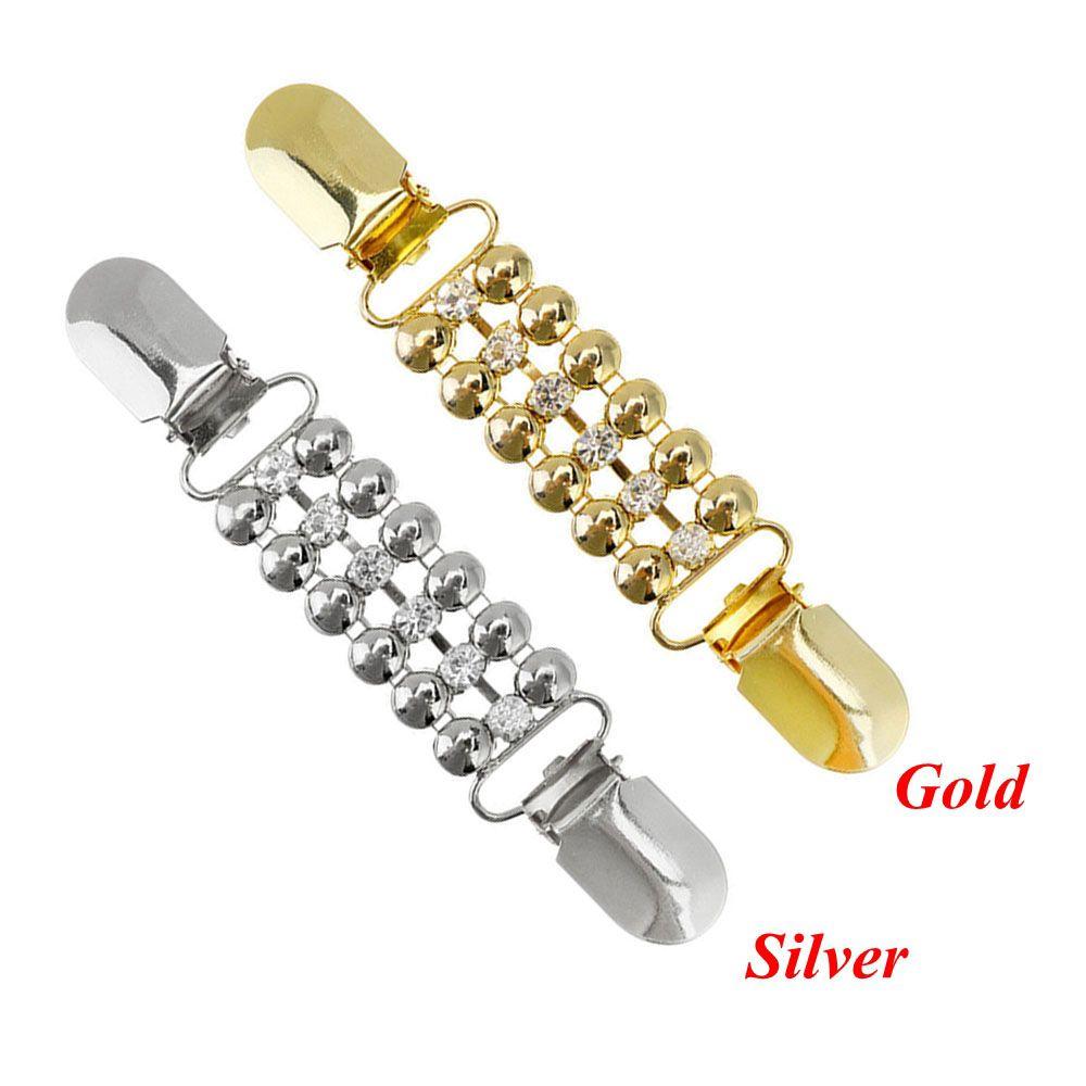 Trendy New DIAMOND Retro Duck Clip Clasps Cardigan Clip Sweater Blouse Pin Shawl Brooch