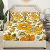 Bohemian pattern bed hat four-piece bedding set bedroom dormitory bedding decoration
