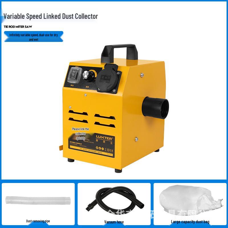 

LUXTER Variable Speed Woodworking Dust Collector & Wet/Dry Vacuum with Auto Start/Stop Blower
