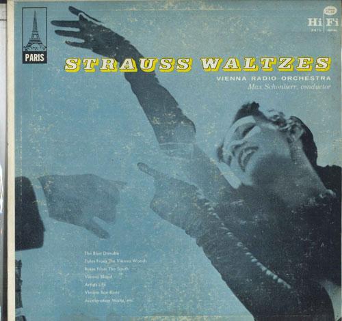 

LP Record MAX SCHONHERR - Strauss Waltzes ALBUM7 PARIS US Classical Used