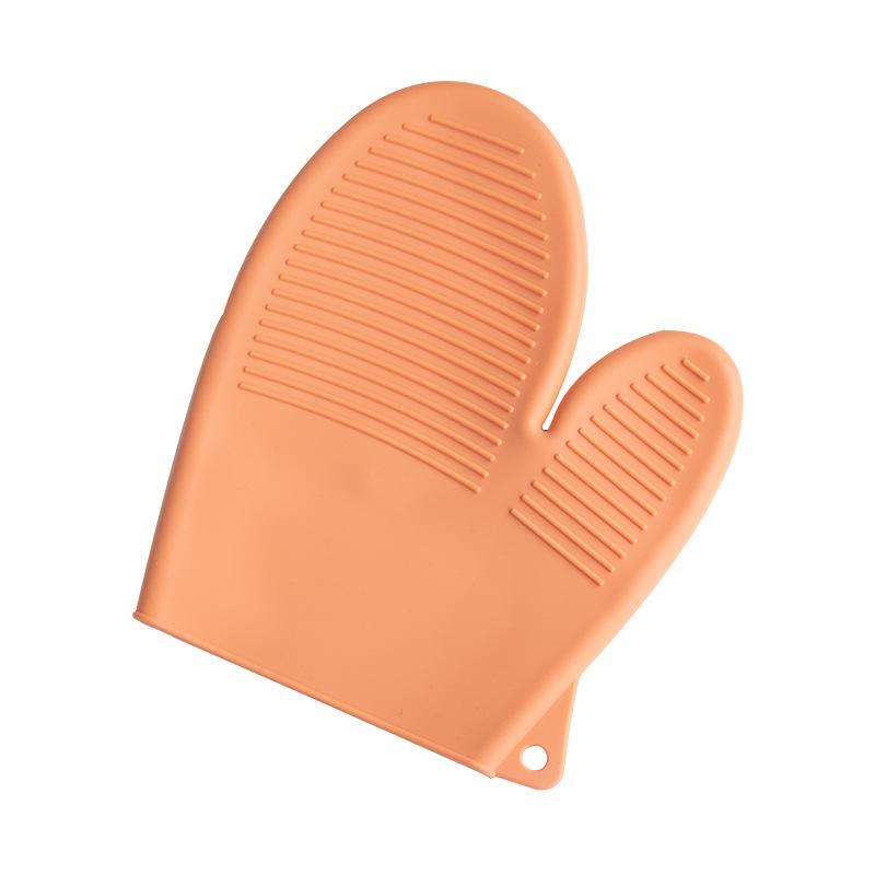 Microwave Oven Gloves, Heat-Resistant Kitchen Gloves, Thickened Silicone Insulation Gloves