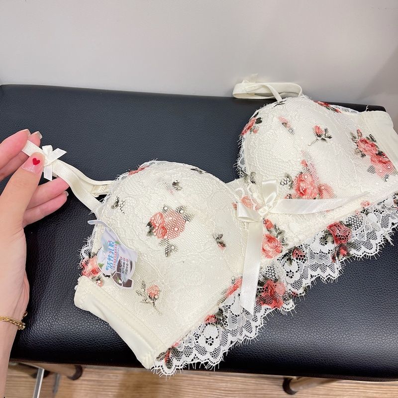 Florl Push Up Bras Wireless Adjustable Girls Sexy Women Underwear
