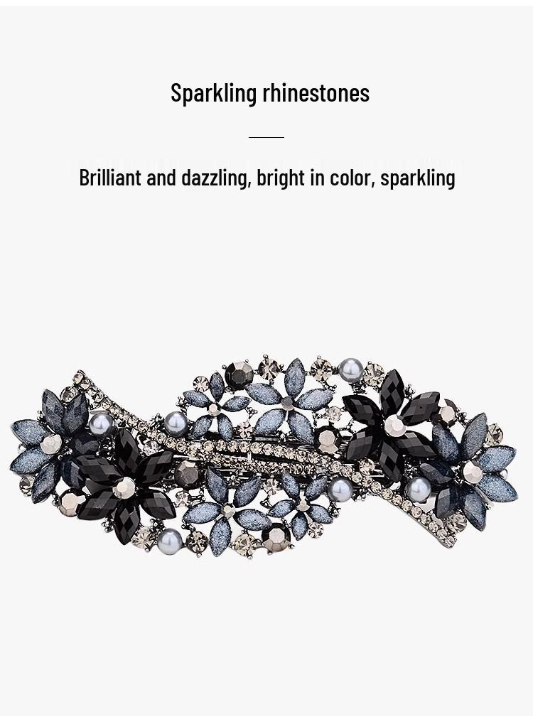 Elegant Japanese-Korean Large Hair Clip for Versatile Updos