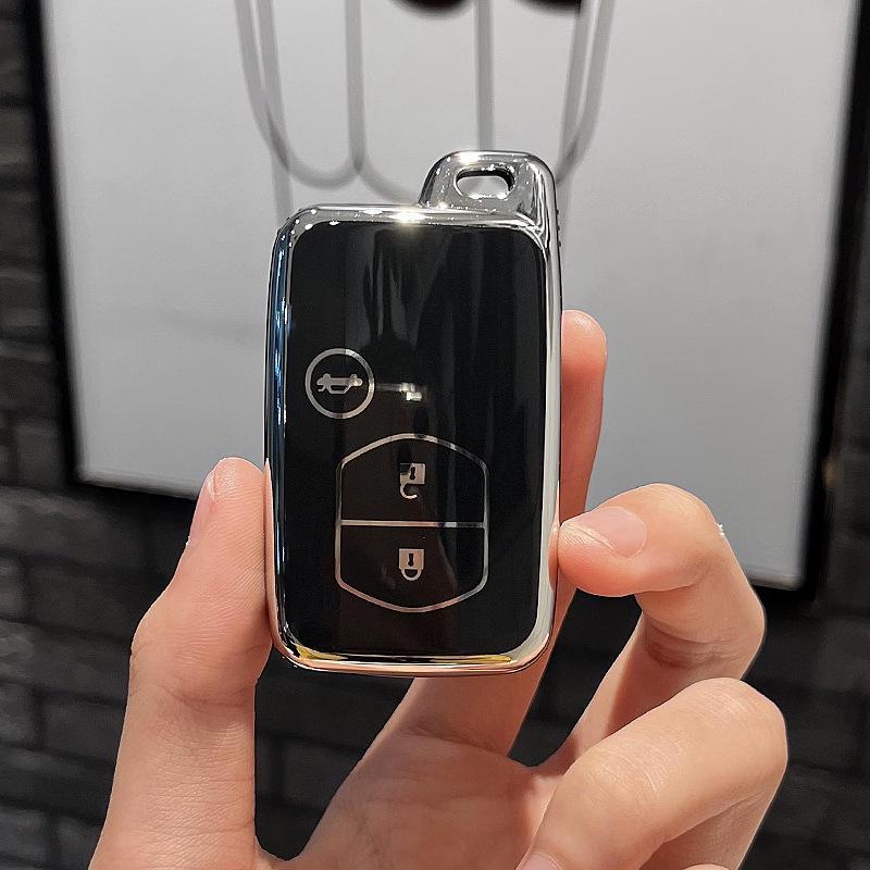 Housse de clé Toyota: Convient pour Camry, Highlander, Prius, 86, Land Cruiser, Reiz, Prado