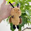 Short Fur Soft Plush Cockroach Doll With Unique Look Perfect For Kids And Gifts