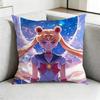 Sailor MMoon AAnime Pillow Case Square DoubleSided Sofa Cushion Cover Bedroom Bedside Pillow Gift