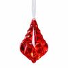 Faceted Christmas Tree Ornament Plastic Faceted Tree Ornament  Window Hanging Decor