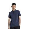 Li Ning Solid Color Moisture Wicking Quick Dry Sports Polo Shirt Men Tops Deep-Navy APLU195-2