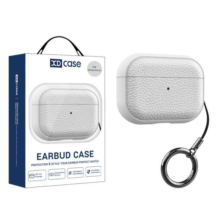 XDcase Lychee Texture TPU Earbuds Case with Buckle