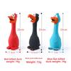 Vokalisiertes Latex Schreiendes Huhn Haustierspielzeug, Langlebiges Beißlatex Entlüftungs-Huhn Haustierprodukte
