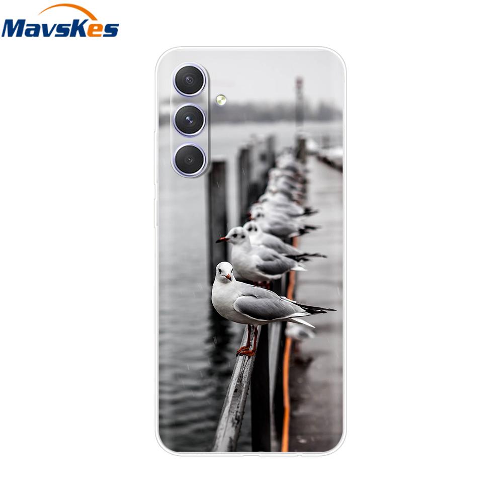 Hülle Für Samsung A15 Weiche Rückabdeckung Schutzhülle aus Silikon Bumper Shell Funda Para Für Samsung Galaxy A15 4G 5G Capa Handyhüllen