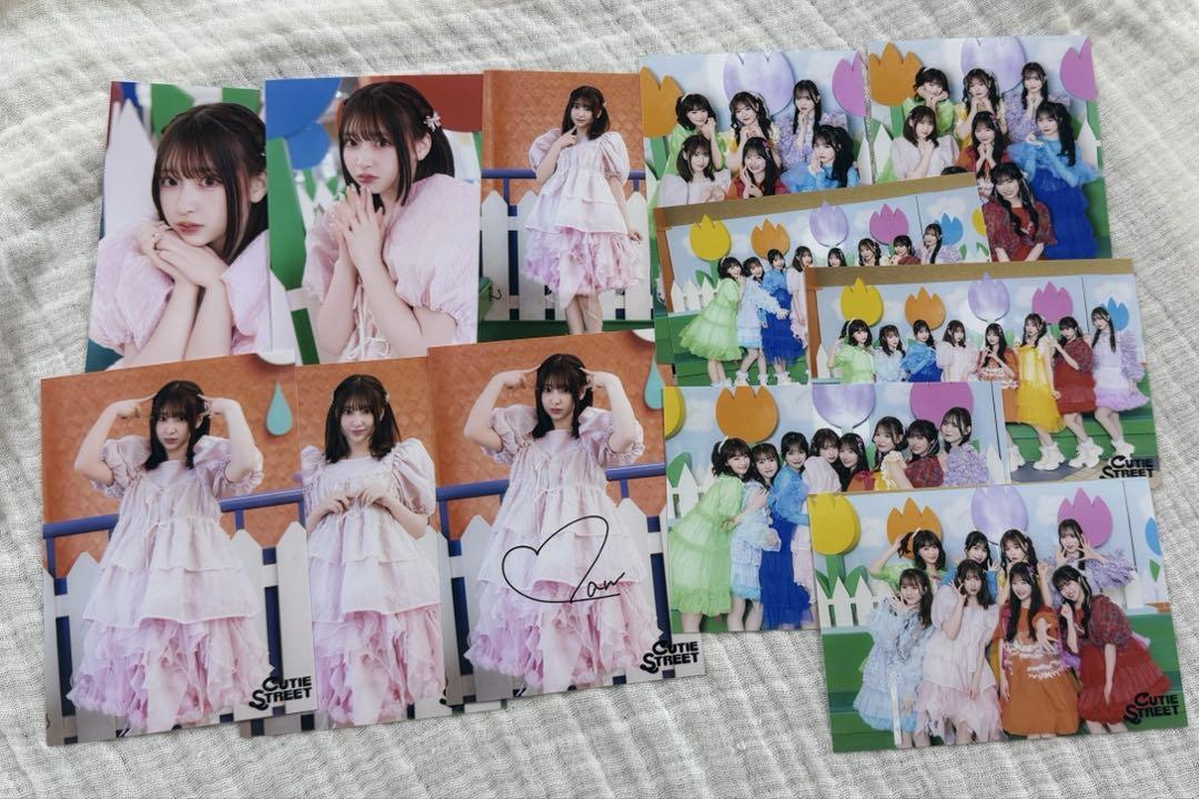 

[USED] Cutie Street Kyusuto Tokupo Photo Haruka Sakuraba Signed