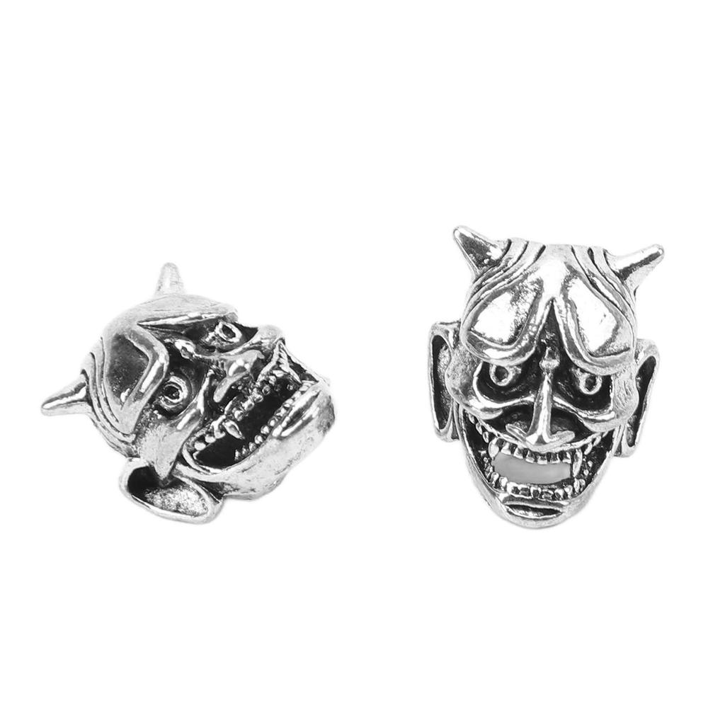 20 Stück Wikinger Bartperlen Set Antike Nordische Wikinger Runen Haarrohr Piraten Totenkopf Dreadlock DIY Schmuck Haardekoration