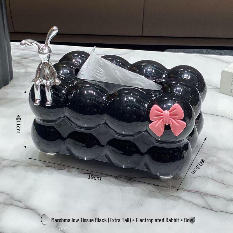 Luxuriöse Zuckerwatte-Taschentuchbox für Zuhause und Restaurant