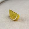 Set of 10 Artificial Lemon Block Lemon Model for Photography House Kitchen Plastic Fruit Fun and Natural Beauty