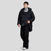 Saucony Solid Color Mid-Length Down Jacket Men outerwear Black SC2230049A-BK01