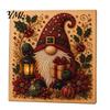 Set Artistico Scena Invernale Fai da Te Kit Pittura con Perle Finte di Natale, Decorazioni Festive 3D con Perline di Natale Progetto Creativo Festivo per Adulti, Decorazione Murale per la Casa