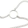 Florya Flirtative Three-Headed Clitoral Clamp Double Nipple Clamps Vaginal Labia Clamps Iron Chain Pendant Lesbian Sex