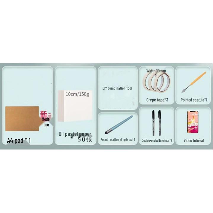 Xin San Cai Super Soft Oil Pastels: Full DIY Set for Art Students with Rich Colors