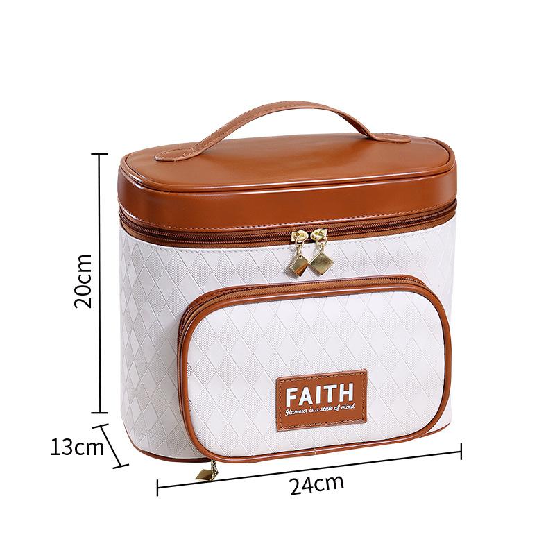 Factory Water Resistant Cosmetic Bags Cases Travel Accessories Plain Toiletry Make up Bag for Women