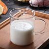 450ml szklany kubek zlewka mleko śniadanie kubek do kawy odporny na wysokie temperatury kubek ze skalą Drinkware