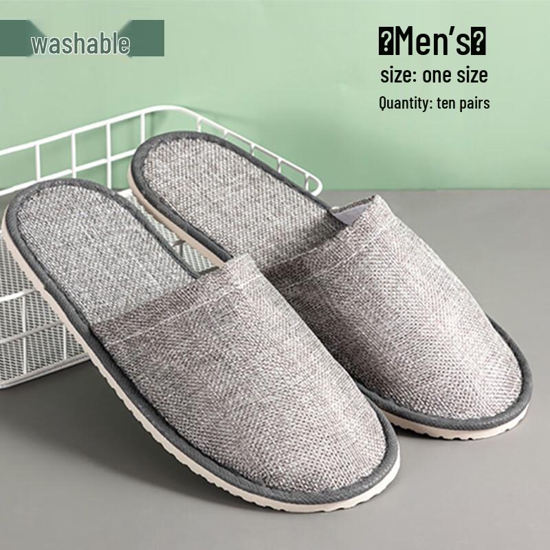 ntoge Disposable Slippers (10 Pairs)
