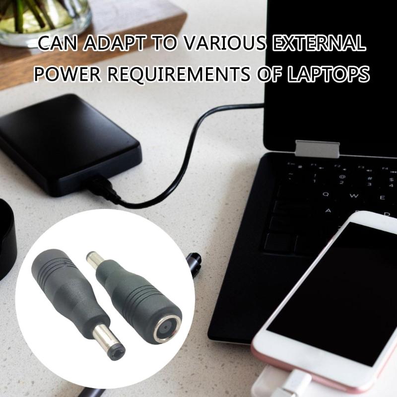 Portable DC7450 Female To DC5.5x2.5mm Male Converter Adapter Power Conversion Head for Various Laptops Brands